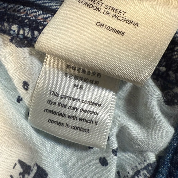 Pilcro Anthropologie Carpenter Relaxed Jeans Demin Sz 26 2 Medium Wash Straight - Picture 11 of 12